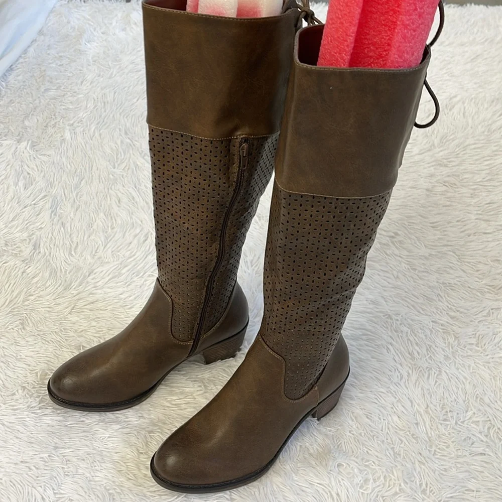 MATA WOMENS SIZE 10 Brown Knee-High  Boots